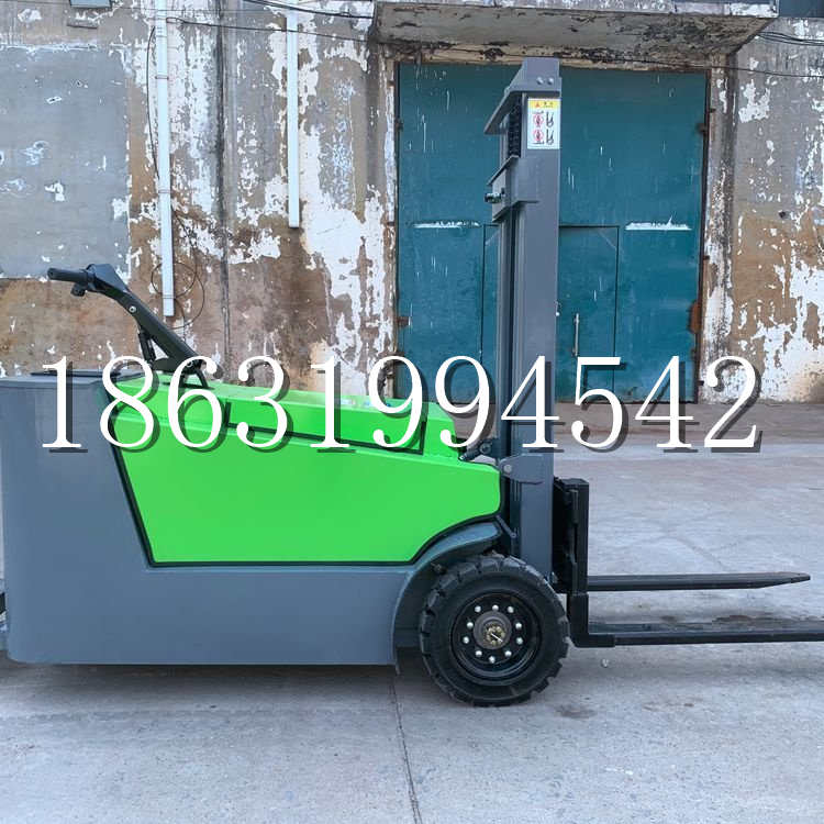 固阳县小型电动叉车1吨2吨步行站驾式电瓶堆高充电装卸车液压升降车铲车